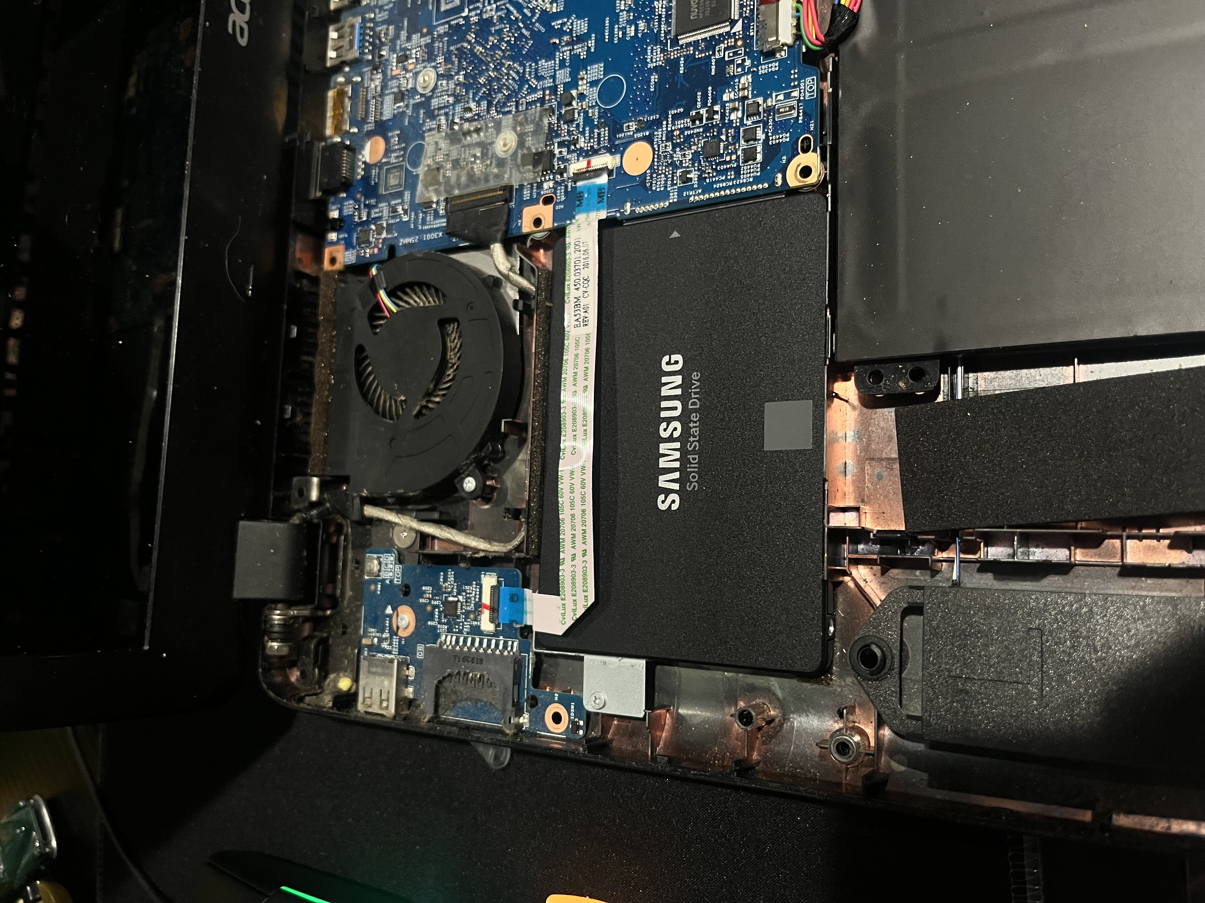 SSD Installed
